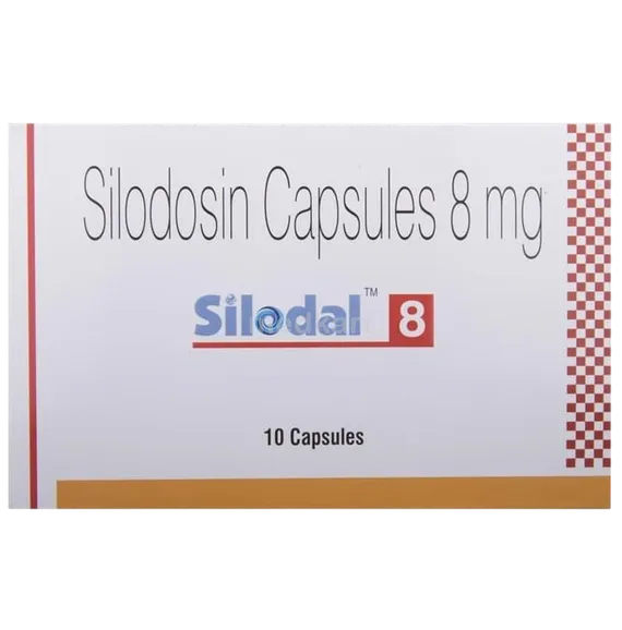 silodal 8mg capsule 10's